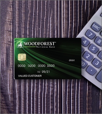 A ForestNational Debit Card