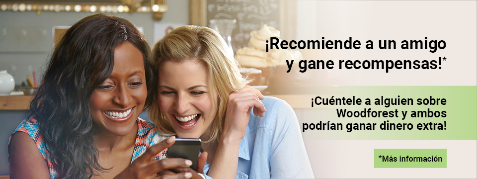 Recomiende a un amigo y gane recompensas!*. Cuentele a alguien sobre ForestNational y ambos podrian ganar dinero extra! Click para *más información.